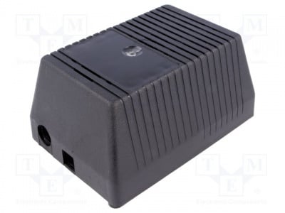 Кутия KM-67 Кутия: за захранващо устр; X:97mm; Y:137mm; Z:67mm; ABS; черен